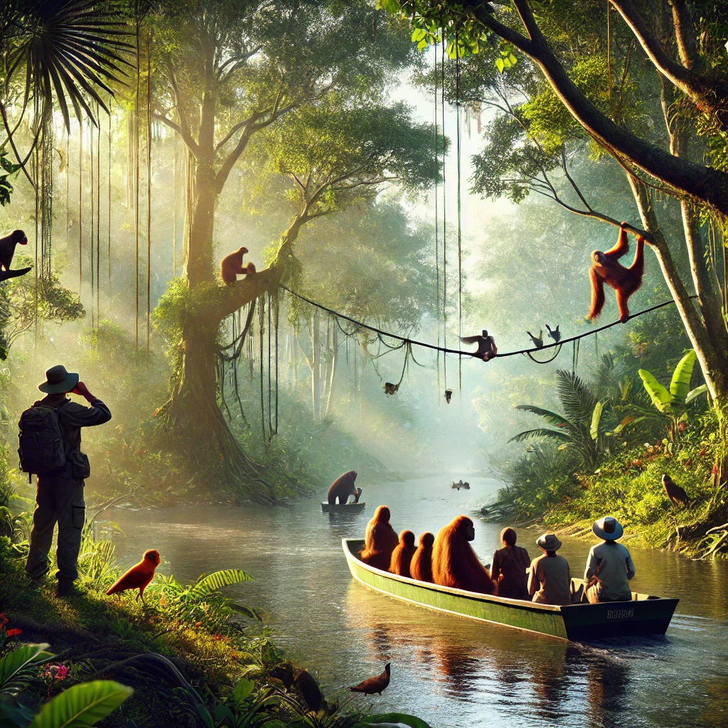 Wildlife Spotting Safaris on explore Borneo
